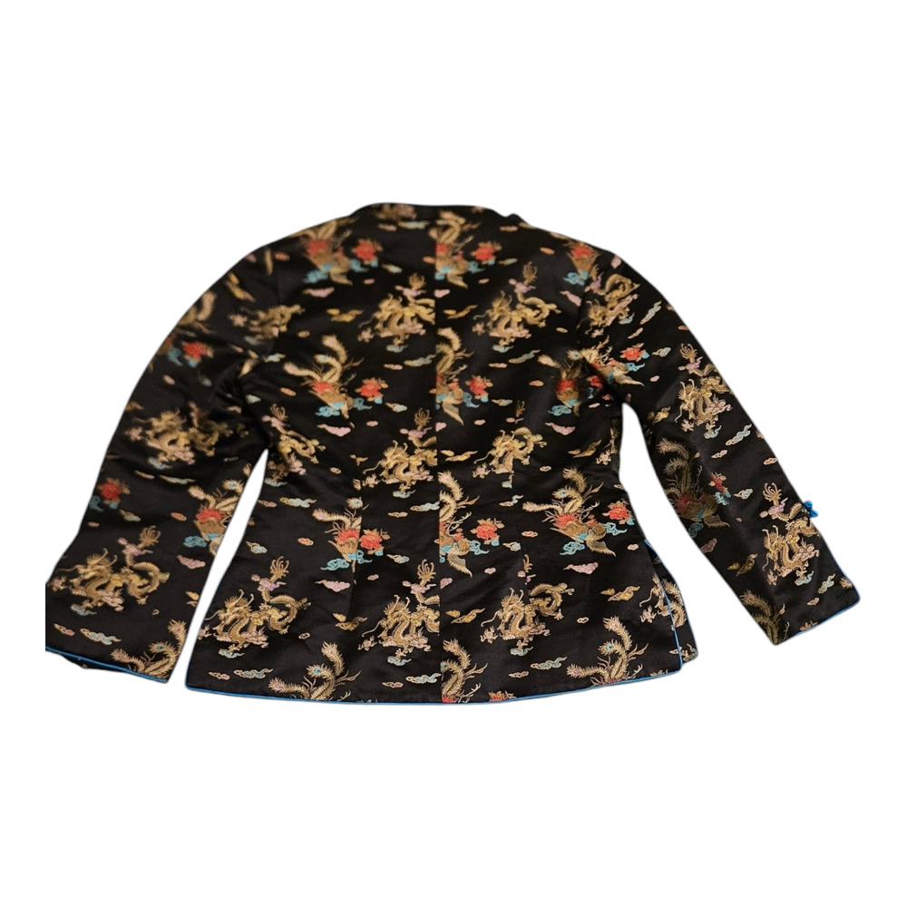 Small Embroidered Long Sleeve Button Up Jacket - Picture 6 of 9